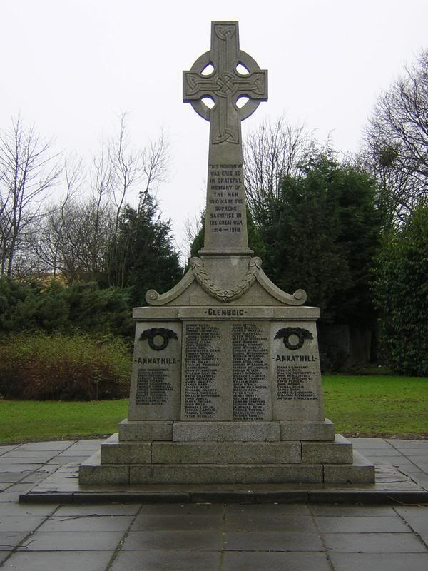 Glenboig and Annathill WW1 memorial