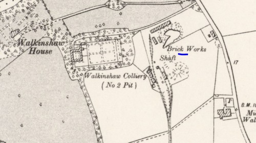 1895 walkinshaw brickworks at pit no 2