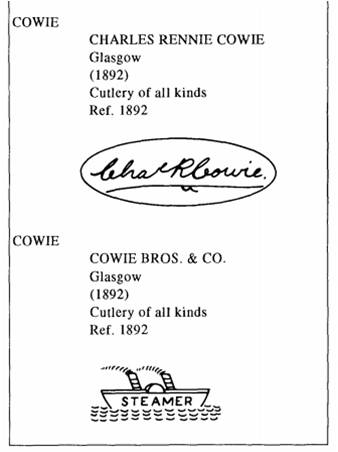 Cowie brothers advert