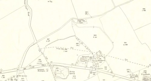 1906 OS Map Bankpark Fire and Clay Works, Preston Pans