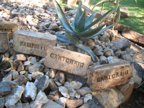 Gartcraig brick found in Queensland Australia.
