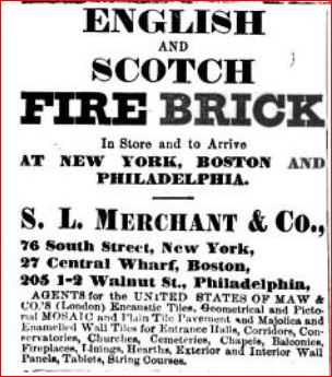 S.L Merchant scotch fire brick